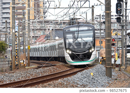 Railway private railway, Tokyu, Tobu Tokyu 2020 series Railway private railway, Tokyu, Tobu Tokyu 2020 series 98527675