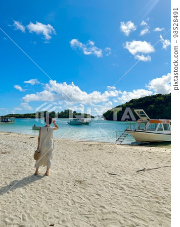 石垣島上的海灘 石垣島上的海灘 98528491