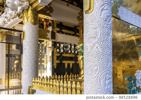 Nikko Toshogu Shrine in winter weather Yomeimon Reverse Pillar Nikko City, Tochigi Prefecture 98528896