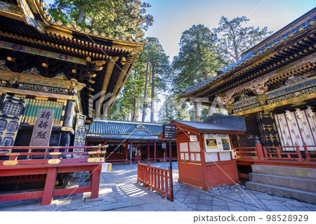 冬日里的日光東照宮 栃木縣日光市 冬日里的日光東照宮 栃木縣日光市 98528929