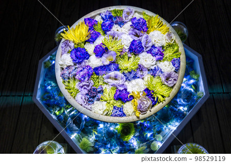 Illuminations at Ashikaga Flower Park, Hikari no Hana no Niwa, Ashikaga City, Tochigi Prefecture Illuminations at Ashikaga Flower Park, Hikari no Hana no Niwa, Ashikaga City, Tochigi Prefecture 98529119