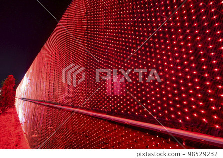 Illuminations at Ashikaga Flower Park Hikari no Hana Niwa, Ashikaga City, Tochigi Prefecture 98529232