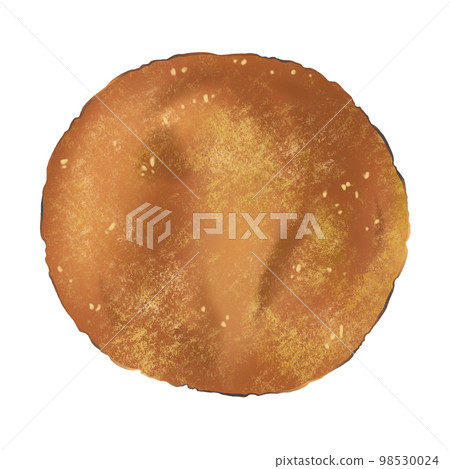 Freshly fried soybean flour donut 98530024
