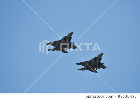 F-15 Eagle fighter formation flight 98530453