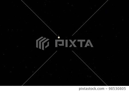 夜空中的星星，木星，北斗市白州町 98530805