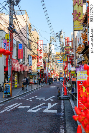 橫濱中華街慶祝農曆新年 橫濱中華街慶祝農曆新年 98532709
