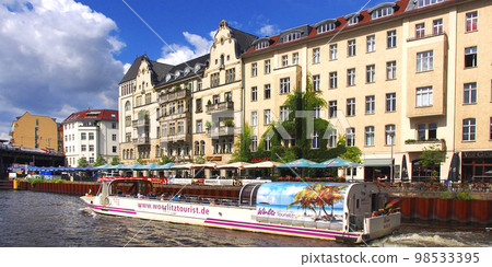 Riverside buildings, Berlin, Germany 98533395