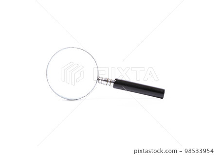 Magnifying glass with black handle Magnifying glass with black handle 98533954