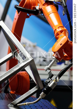 6 axis industrial welding system with robotic arm 6 axis industrial welding system with robotic arm 98534447