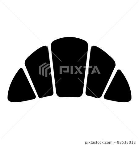 Croissant icon 98535018