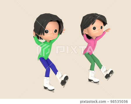 children figure skating 98535036