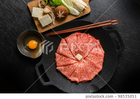 壽喜燒常見的壽喜燒日本食品 98535051