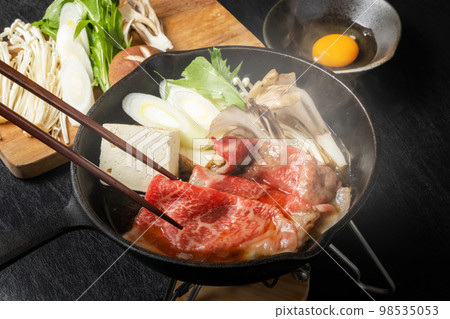 壽喜燒常見的壽喜燒日本食品 壽喜燒常見的壽喜燒日本食品 98535053