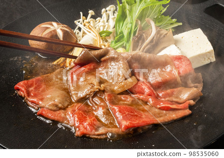 壽喜燒常見的壽喜燒日本食品 98535060