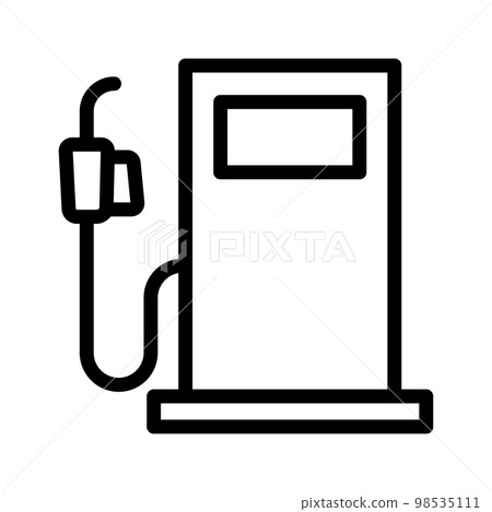 Refueling machine icon Refueling machine icon 98535111