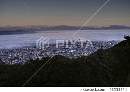 Yamagata city in early autumn Yamagata city in early autumn 98535234