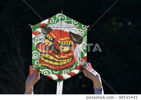 lion dance kite 98535445