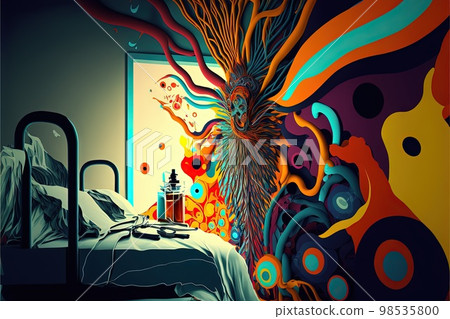 wold day for the sick abstract representation illustration generative ai 98535800
