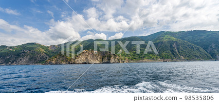 Coast of the Cinque Terre National Park - Liguria Italy Coast of the Cinque Terre National Park - Liguria Italy 98535806