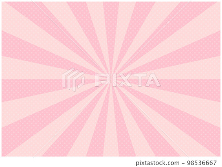 Pop集中線點(粉色) Pop集中線點(粉色) 98536667