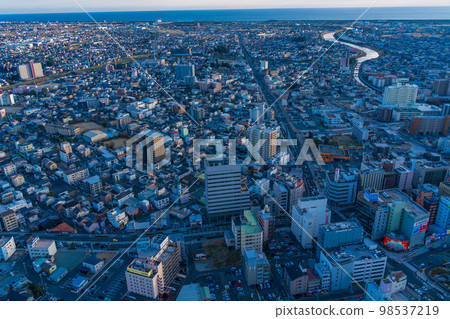 (靜岡縣)濱松市街景 (靜岡縣)濱松市街景 98537219