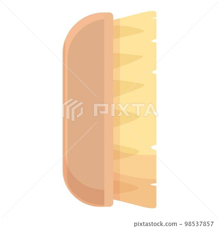 Brush element icon cartoon vector. Spa tool. Spa care Brush element icon cartoon vector. Spa tool. Spa care 98537857