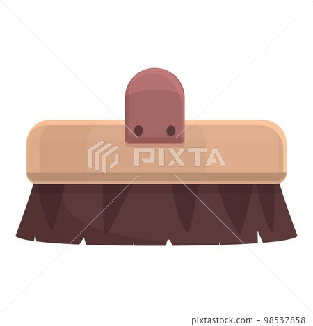 Care brush icon cartoon vector. Spa dry. Spa korean Care brush icon cartoon vector. Spa dry. Spa korean 98537858
