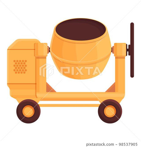 Work equipment icon cartoon vector. Building tool. Industrial contractor 98537905
