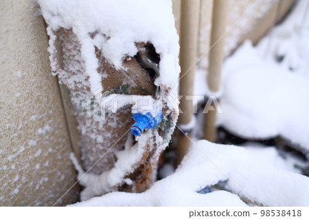 Frozen prevention for faucets below freezing 98538418