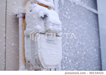 煤氣表和紗門因暴風雪消失 98538420
