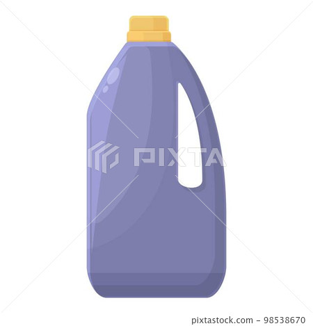 Chemical tool icon cartoon vector. Detergent product. Domestic label 98538670