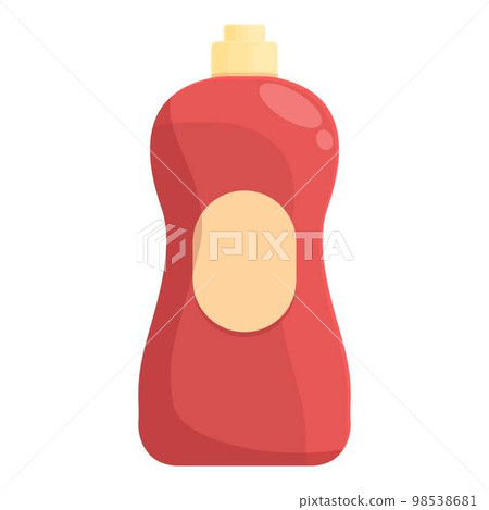 Detergent icon cartoon vector. Dish clean. Spray wash Detergent icon cartoon vector. Dish clean. Spray wash 98538681
