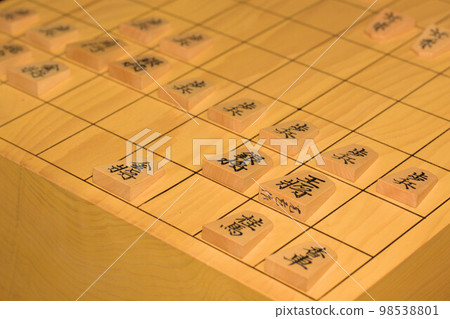 Shogi board and piece 98538801