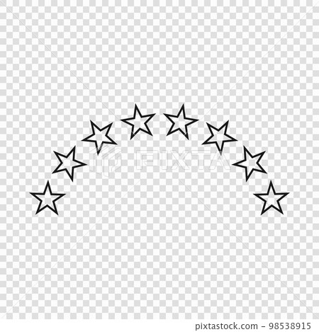 Thin line emblem of Venezuela 98538915