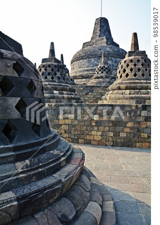 Borobudur, a World Heritage Site in Java, Indonesia 98539017