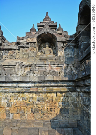 Borobudur, a World Heritage Site in Java, Indonesia 98539046