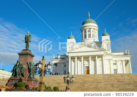 Scenery of Helsinki Cathedral in Finland Scenery of Helsinki Cathedral in Finland 98539229