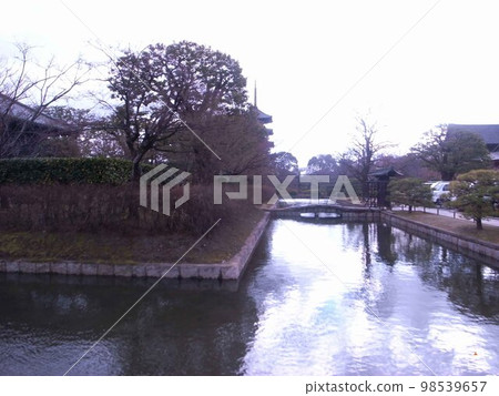 冬天的京都東寺 98539657