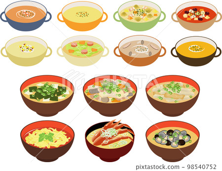 Soup and soup set Soup and soup set 98540752