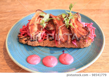 Icelandic open sandwich Icelandic open sandwich 98541779