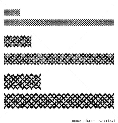 Scandinavian viking pattern lines 98541831