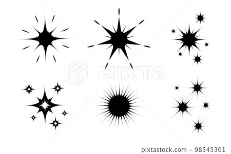Star icon. Sky, Xmas, favorite and night icons set. Vector illustration Star icon. Sky, Xmas, favorite and night icons set. Vector illustration 98545301