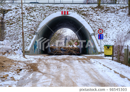 Jekabpils, Latvia - January 24, 2023 Jekabpils, Latvia - January 24, 2023 98545303