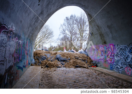 Jekabpils, Latvia - January 24, 2023 Jekabpils, Latvia - January 24, 2023 98545304