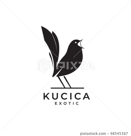 exotic bird magpie robins singer loud forest isolated logo design icon illustration template exotic bird magpie robins singer loud forest isolated logo design icon illustration template 98545387