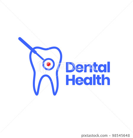 dental health tooth magnifying glass care logo design vector icon illustration template dental health tooth magnifying glass care logo design vector icon illustration template 98545648