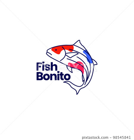 good food bonito fish delicious fishing ocean abstract logo design vector icon illustration template good food bonito fish delicious fishing ocean abstract logo design vector icon illustration template 98545841