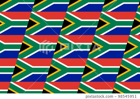 Geometric pattern in the colors of the national flag of South Africa. The colors of South Africa. Geometric pattern in the colors of the national flag of South Africa. The colors of South Africa. 98545951