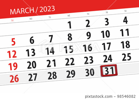 Calendar 2023, deadline, day, month, page, organizer, date, march, friday, number 31 Calendar 2023, deadline, day, month, page, organizer, date, march, friday, number 31 98546082