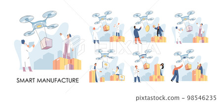 Automation and development of delivery process. Idea of modern transportation and distribution Automation and development of delivery process. Idea of modern transportation and distribution 98546235
